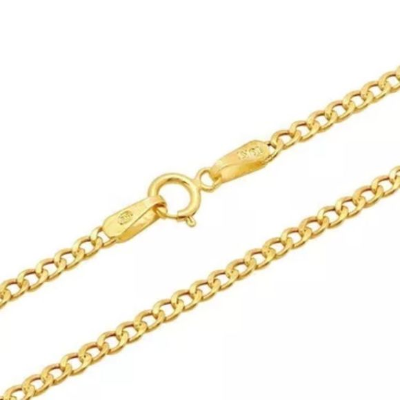 Solid Gold 20” Cuban Link Chain Necklace Brand New - Picture 3 of 5